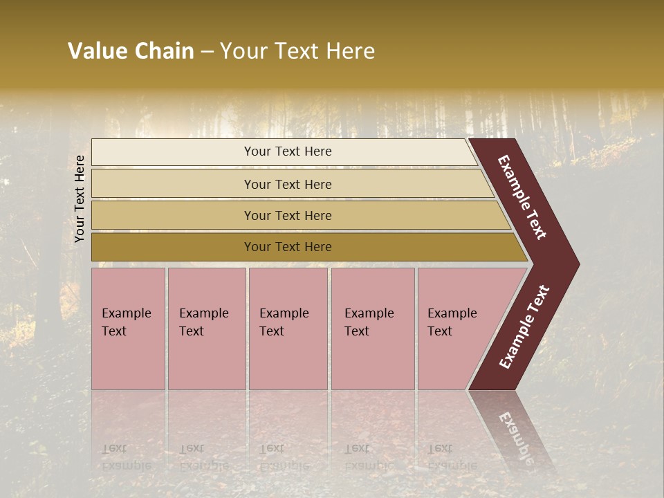 Brunch Ray Rain Forest PowerPoint Template