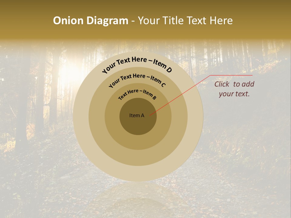 Brunch Ray Rain Forest PowerPoint Template