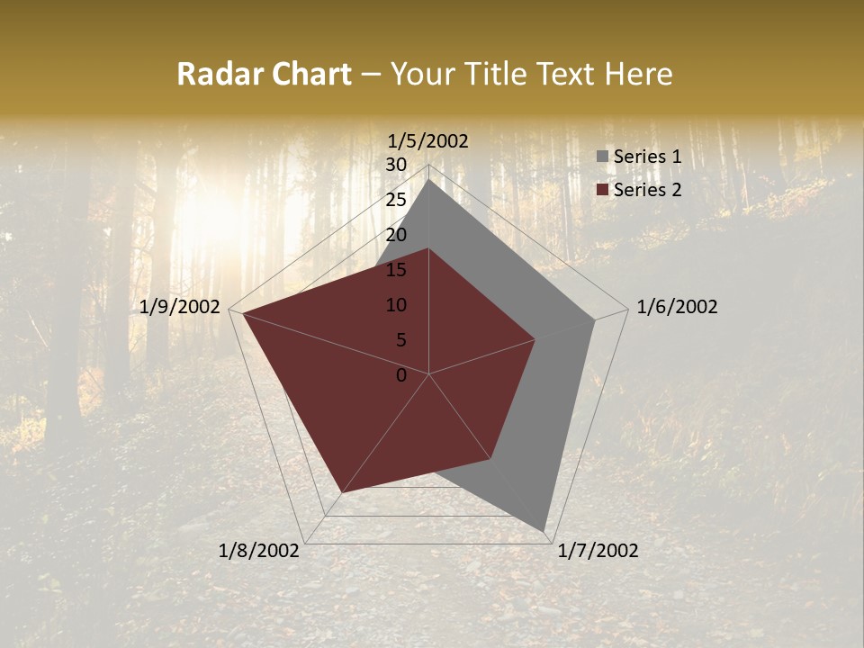 Brunch Ray Rain Forest PowerPoint Template