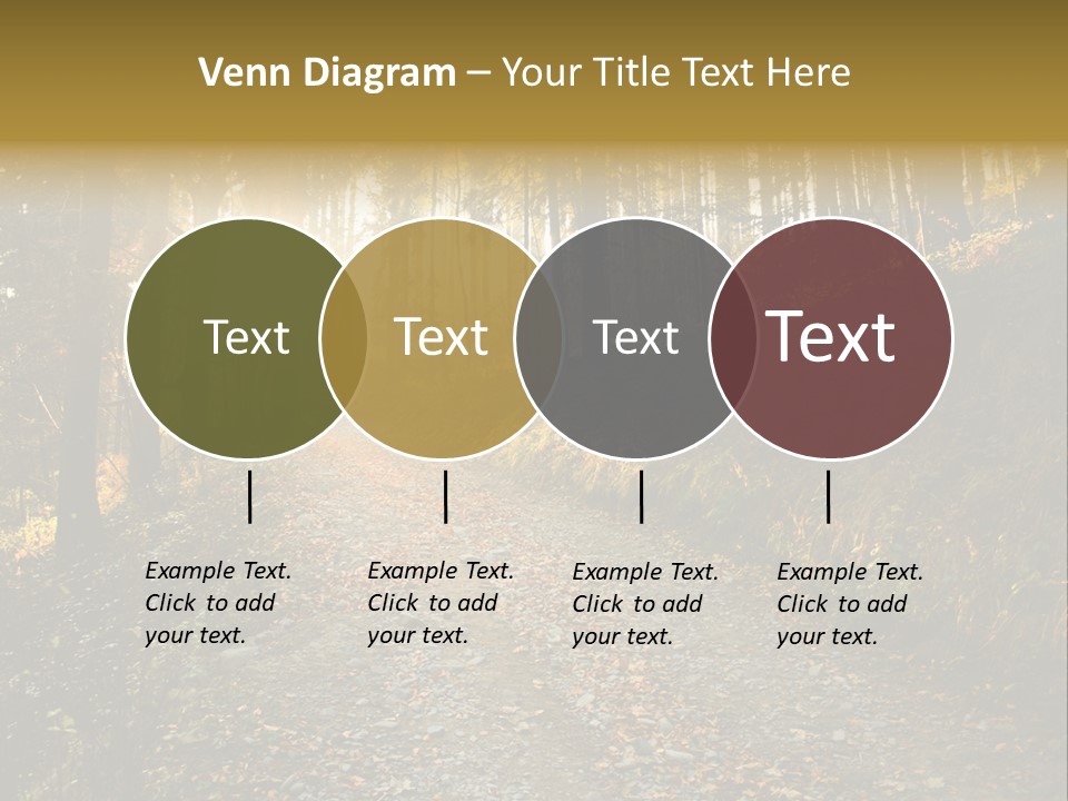 Brunch Ray Rain Forest PowerPoint Template