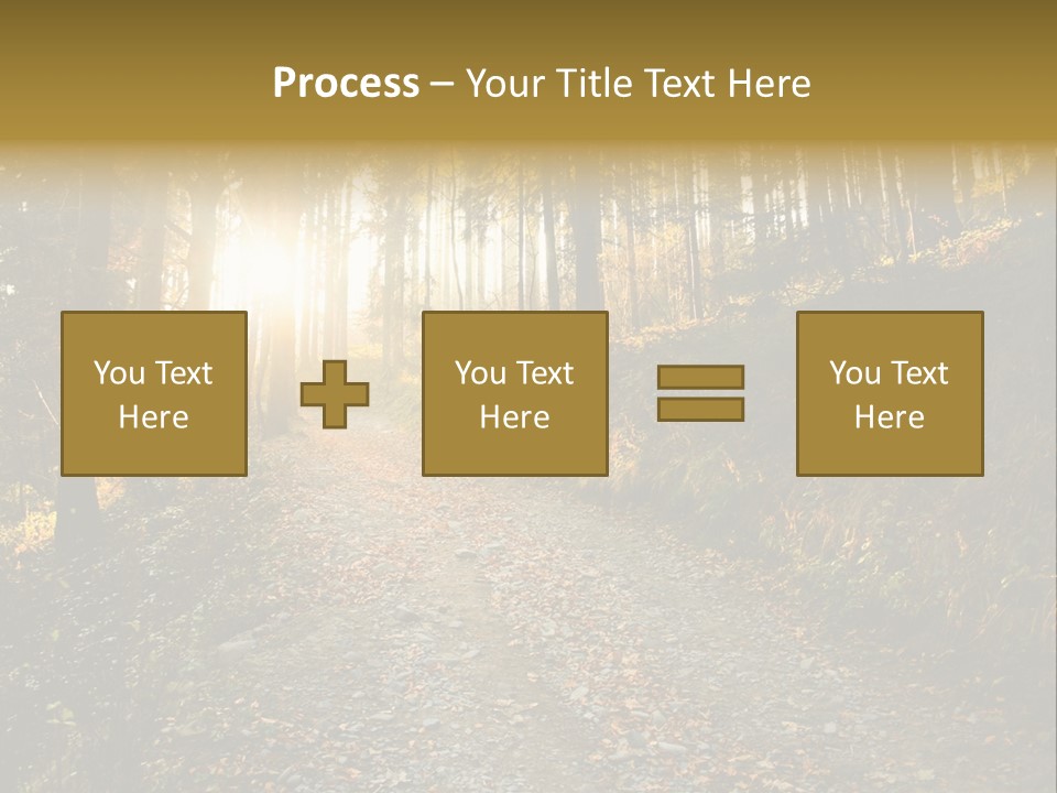 Brunch Ray Rain Forest PowerPoint Template