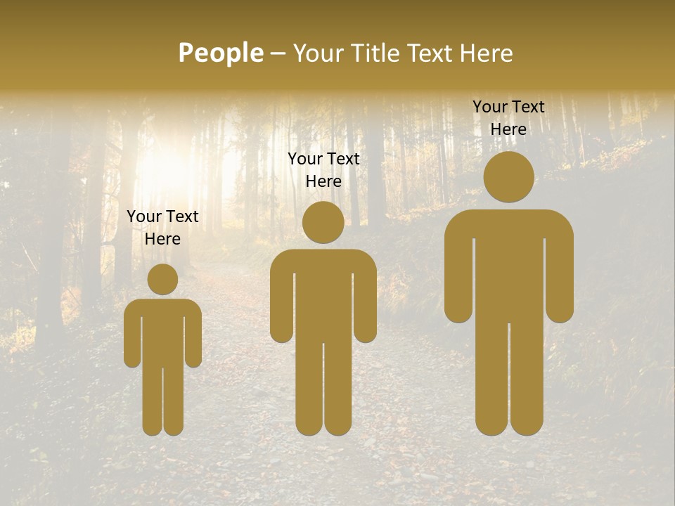 Brunch Ray Rain Forest PowerPoint Template