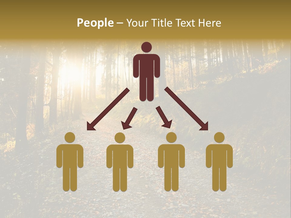 Brunch Ray Rain Forest PowerPoint Template