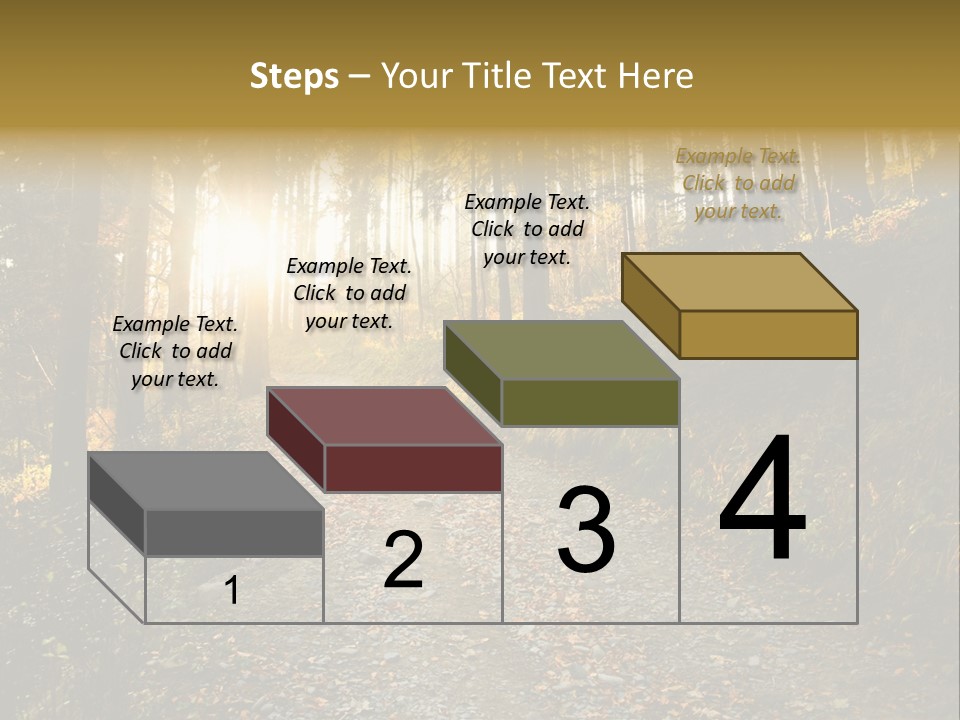 Brunch Ray Rain Forest PowerPoint Template