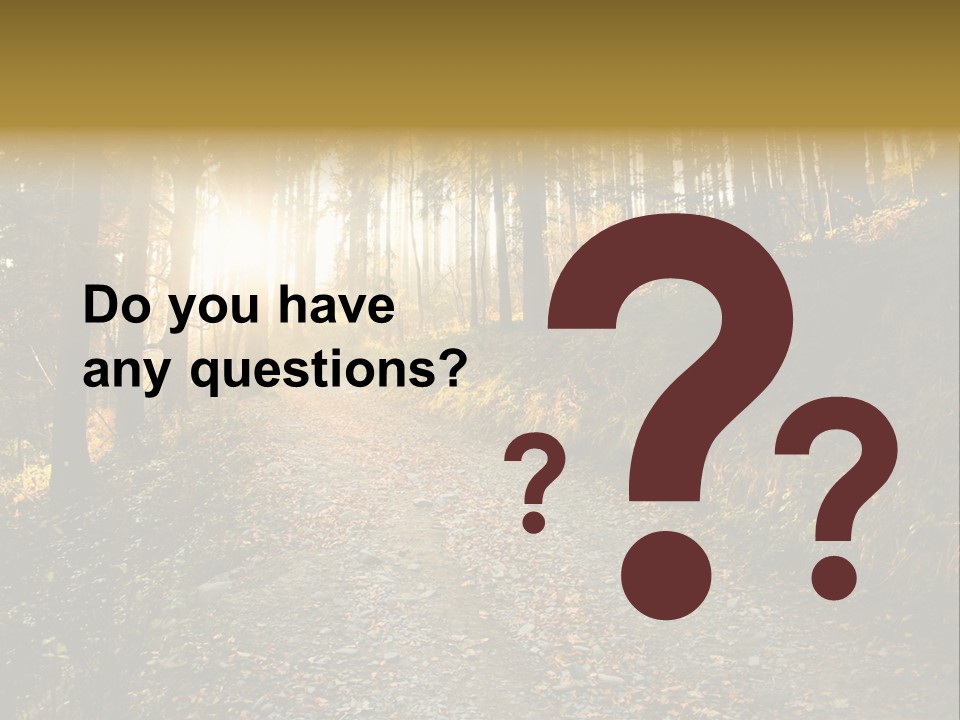 Brunch Ray Rain Forest PowerPoint Template