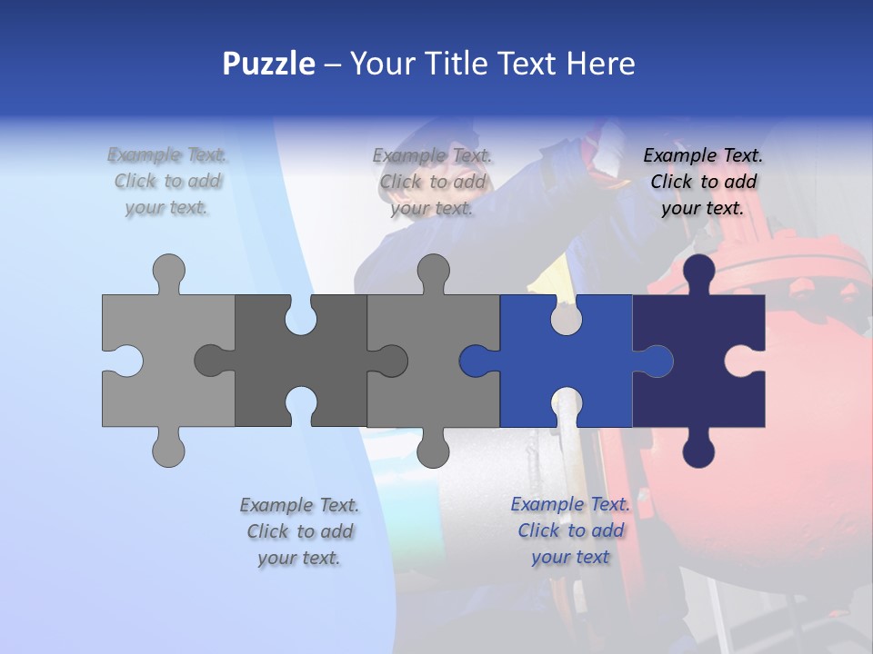 Environment Construction Industrial Worker PowerPoint Template