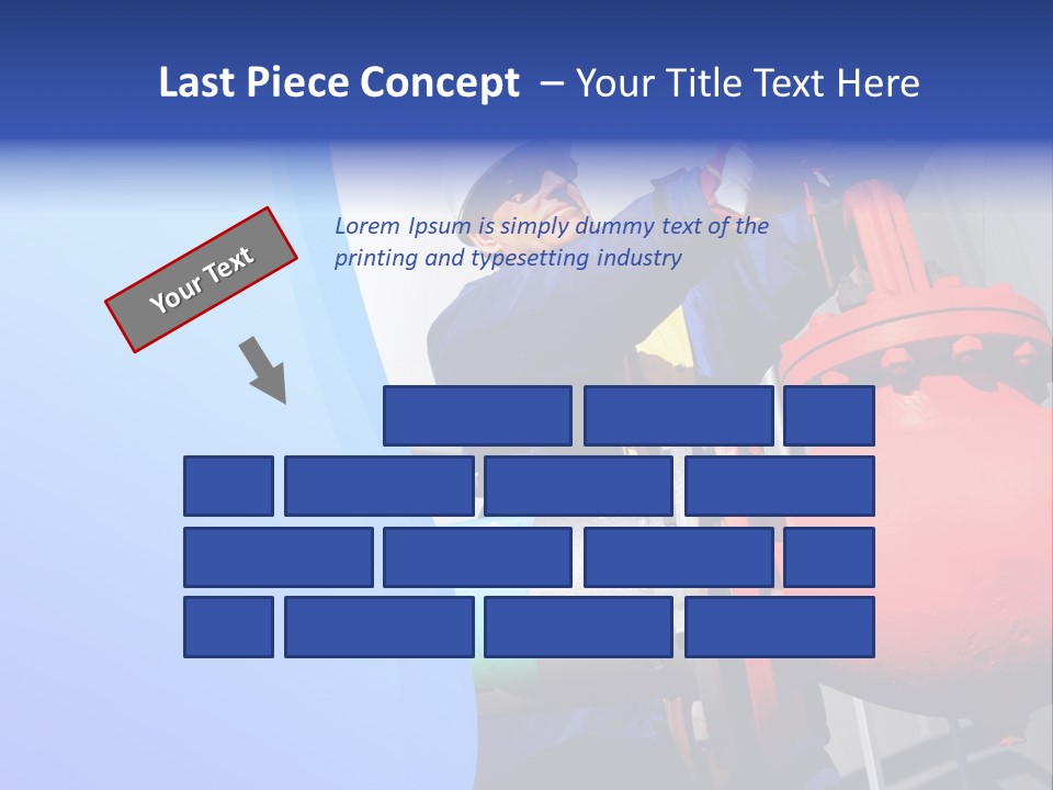 Environment Construction Industrial Worker PowerPoint Template