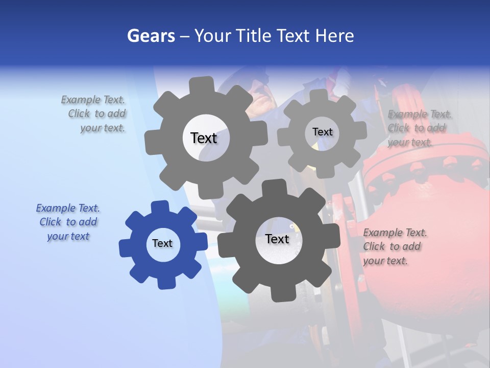 Environment Construction Industrial Worker PowerPoint Template
