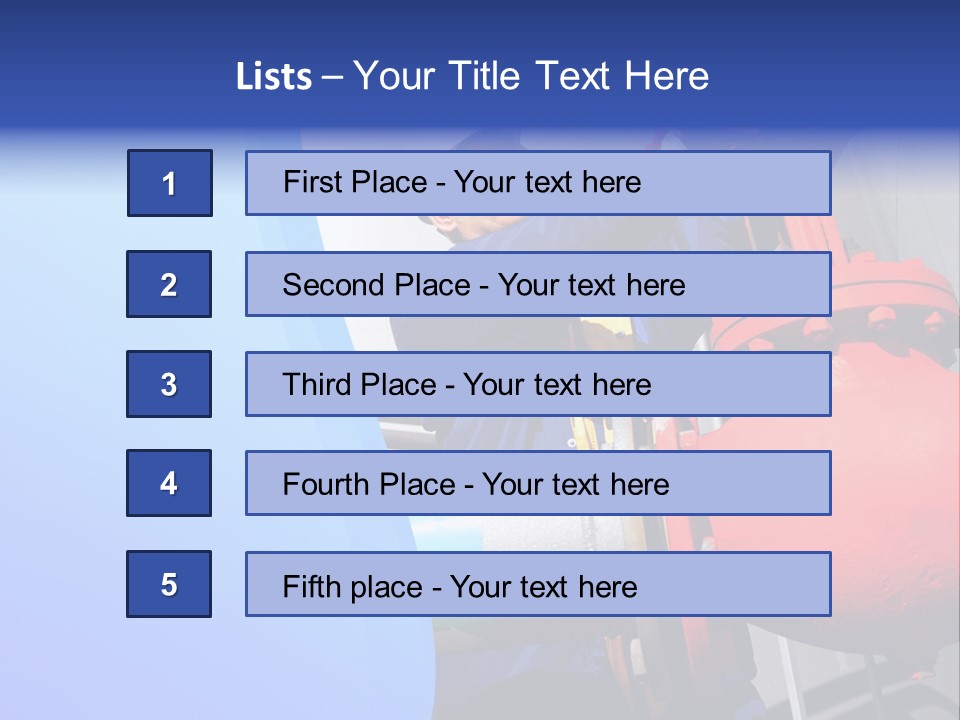 Environment Construction Industrial Worker PowerPoint Template