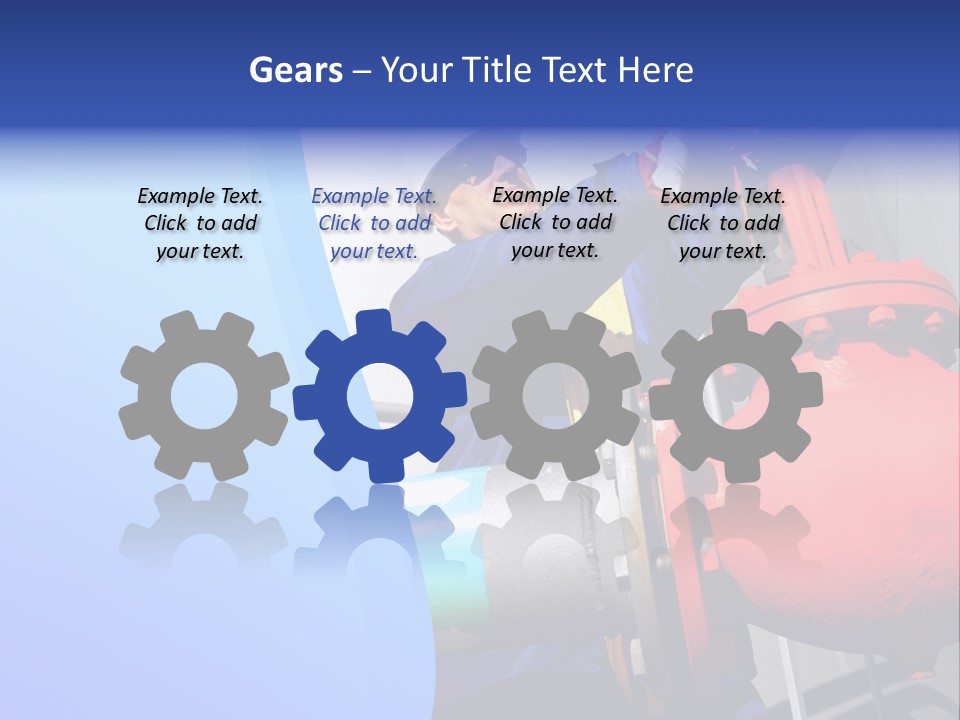 Environment Construction Industrial Worker PowerPoint Template