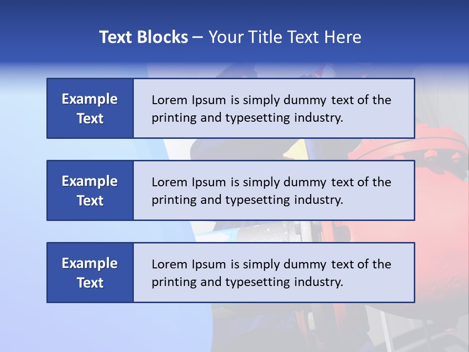 Environment Construction Industrial Worker PowerPoint Template