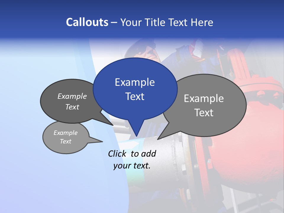 Environment Construction Industrial Worker PowerPoint Template