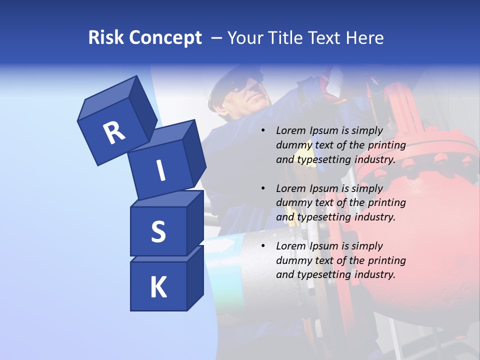 Environment Construction Industrial Worker PowerPoint Template