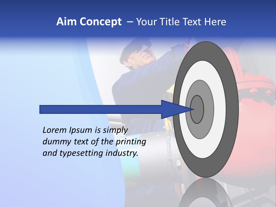 Environment Construction Industrial Worker PowerPoint Template