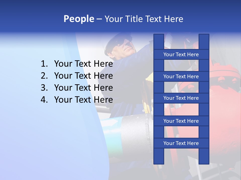 Environment Construction Industrial Worker PowerPoint Template