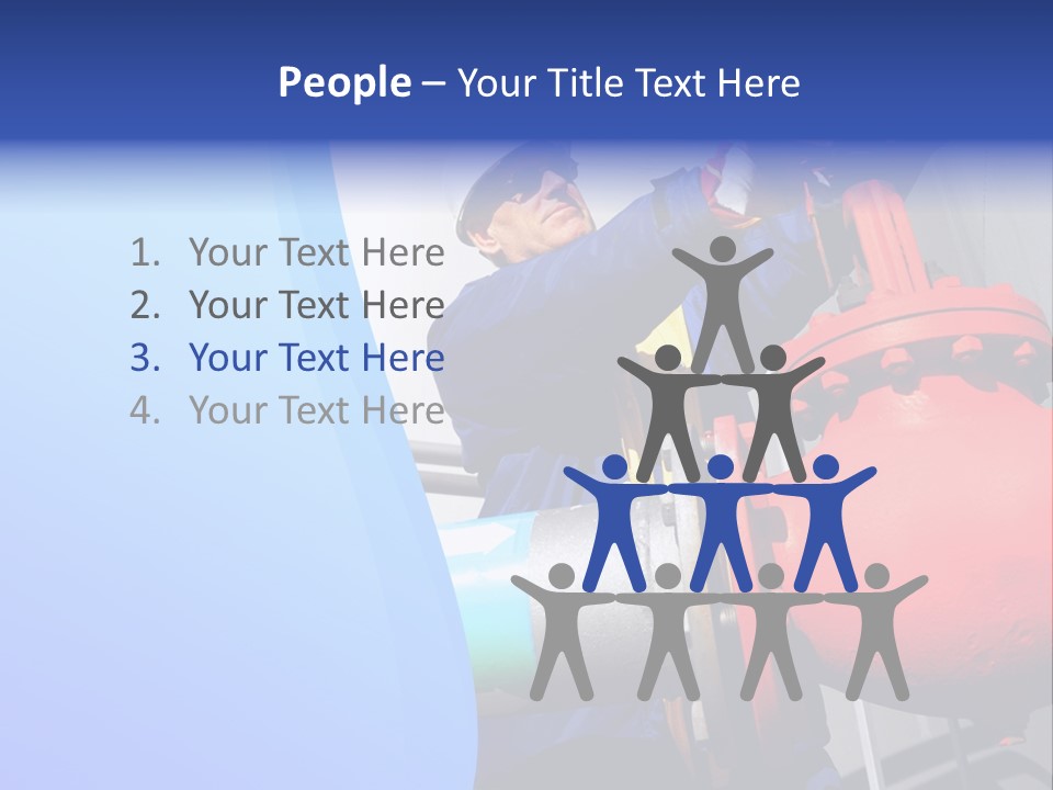 Environment Construction Industrial Worker PowerPoint Template