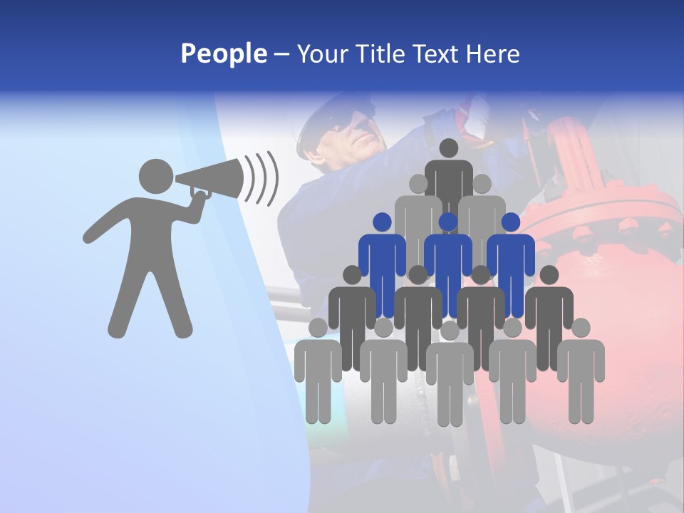 Environment Construction Industrial Worker PowerPoint Template