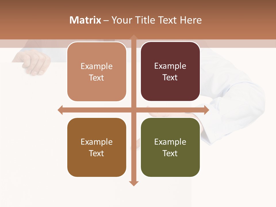 Signboard Over S PowerPoint Template