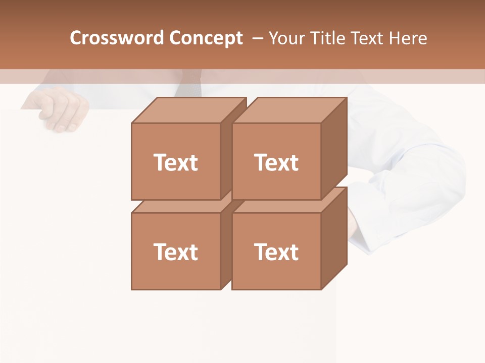 Signboard Over S PowerPoint Template