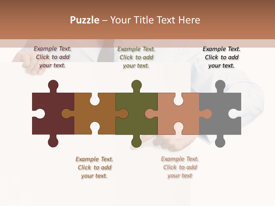 Signboard Over S PowerPoint Template