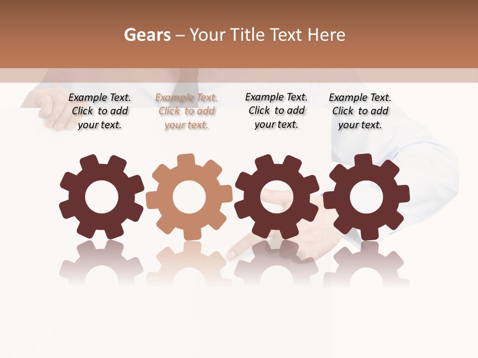 Signboard Over S PowerPoint Template