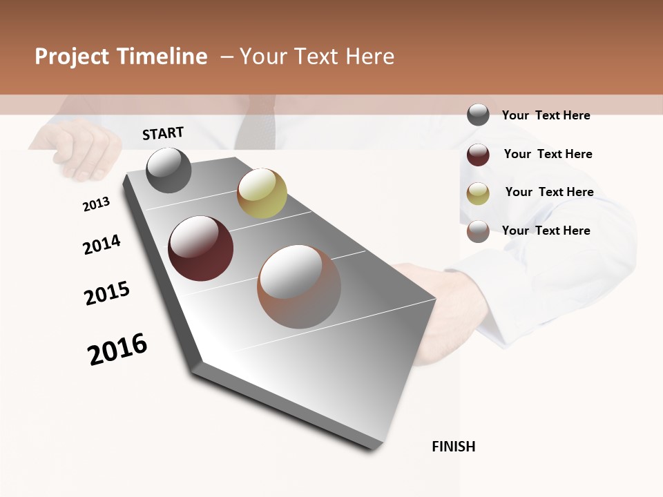 Signboard Over S PowerPoint Template