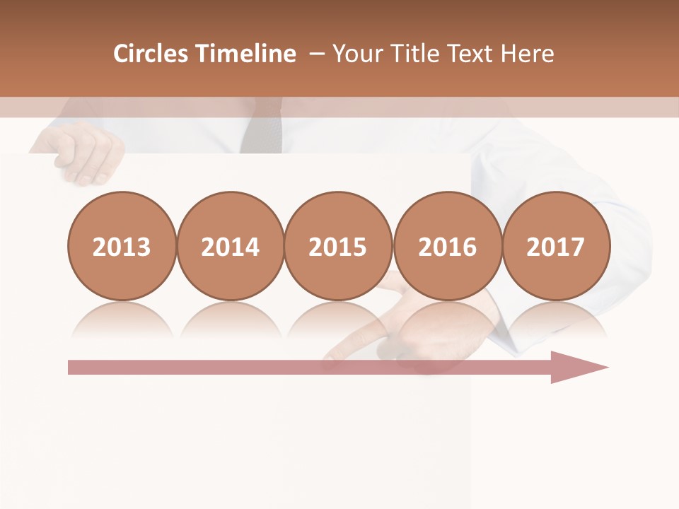 Signboard Over S PowerPoint Template