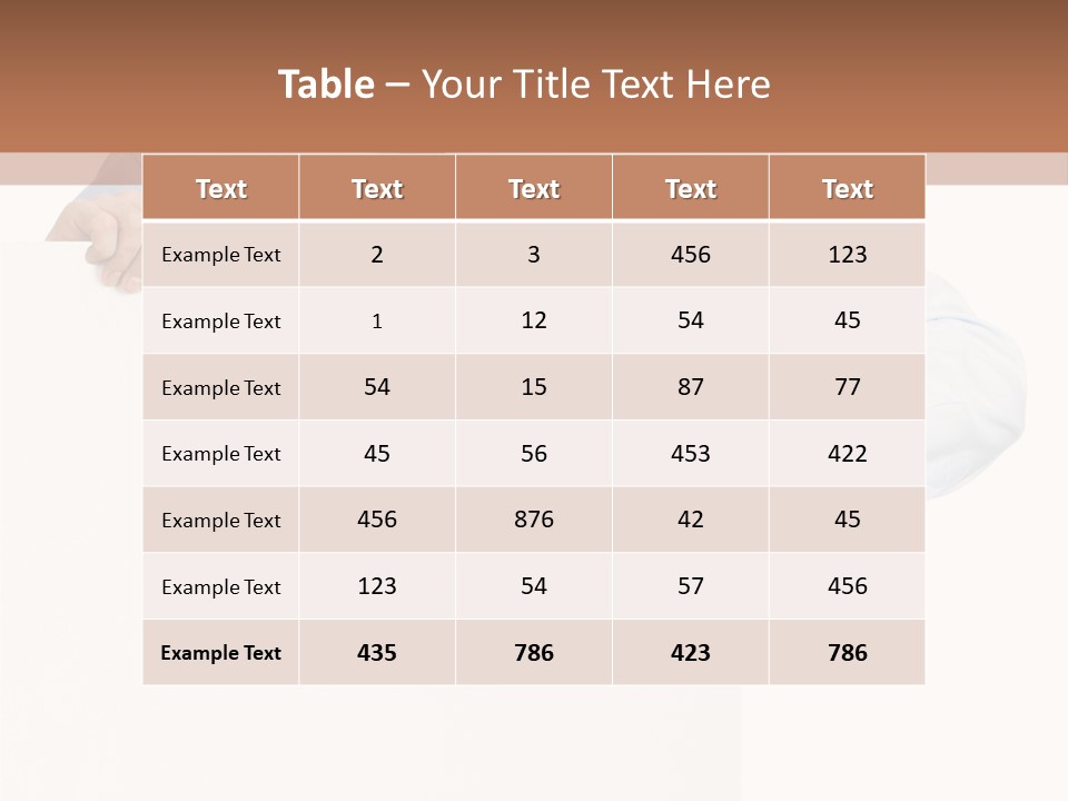 Signboard Over S PowerPoint Template