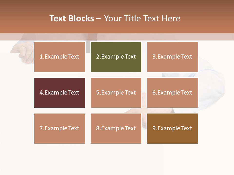 Signboard Over S PowerPoint Template