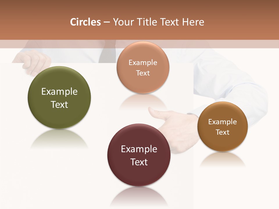 Signboard Over S PowerPoint Template