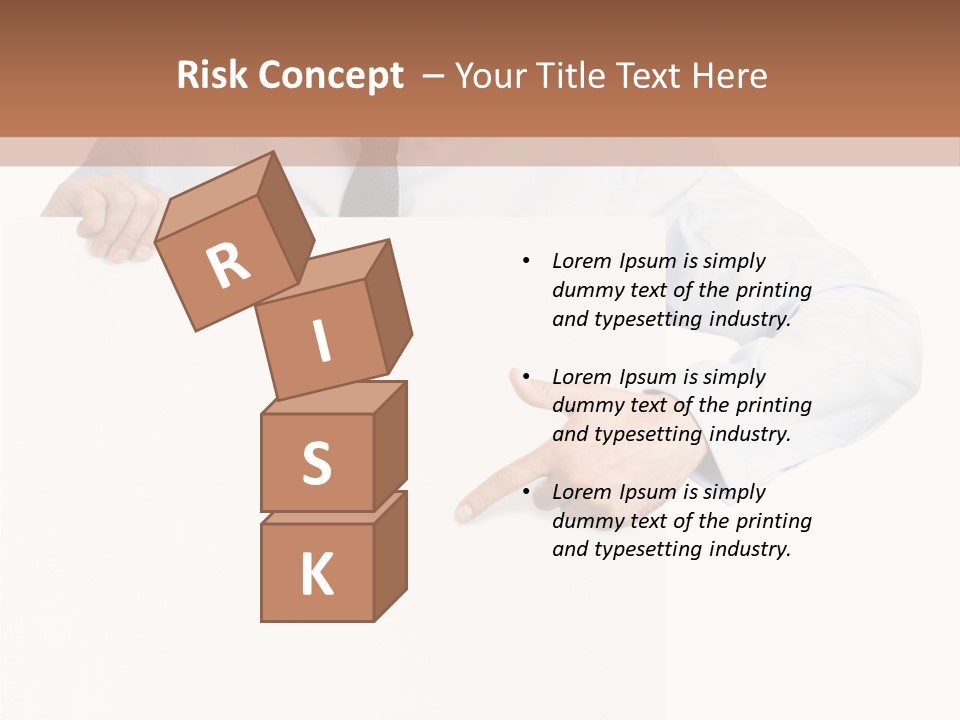 Signboard Over S PowerPoint Template