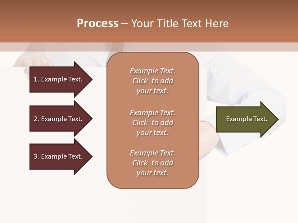 Signboard Over S PowerPoint Template