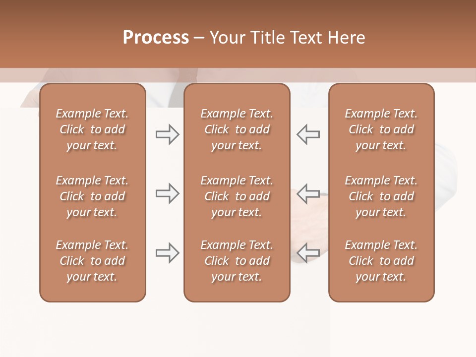 Signboard Over S PowerPoint Template