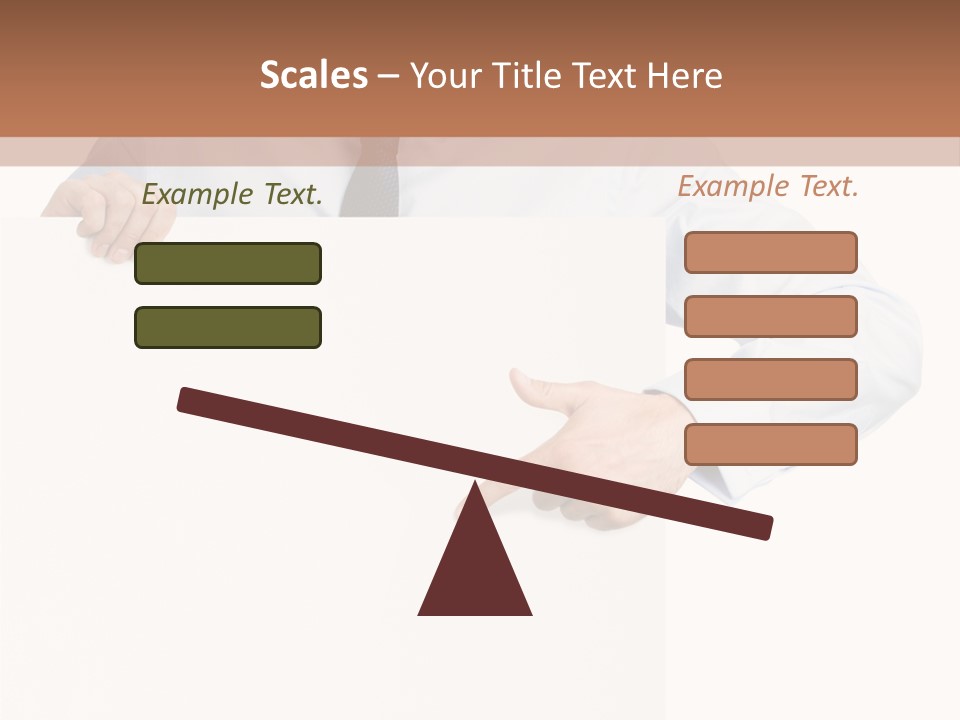 Signboard Over S PowerPoint Template