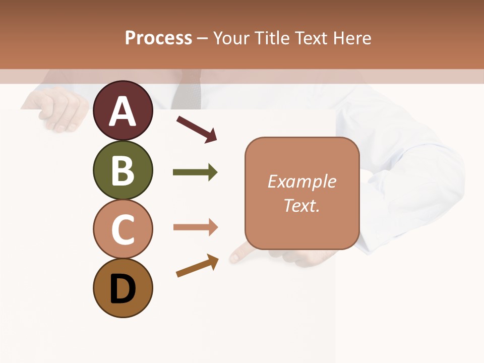 Signboard Over S PowerPoint Template