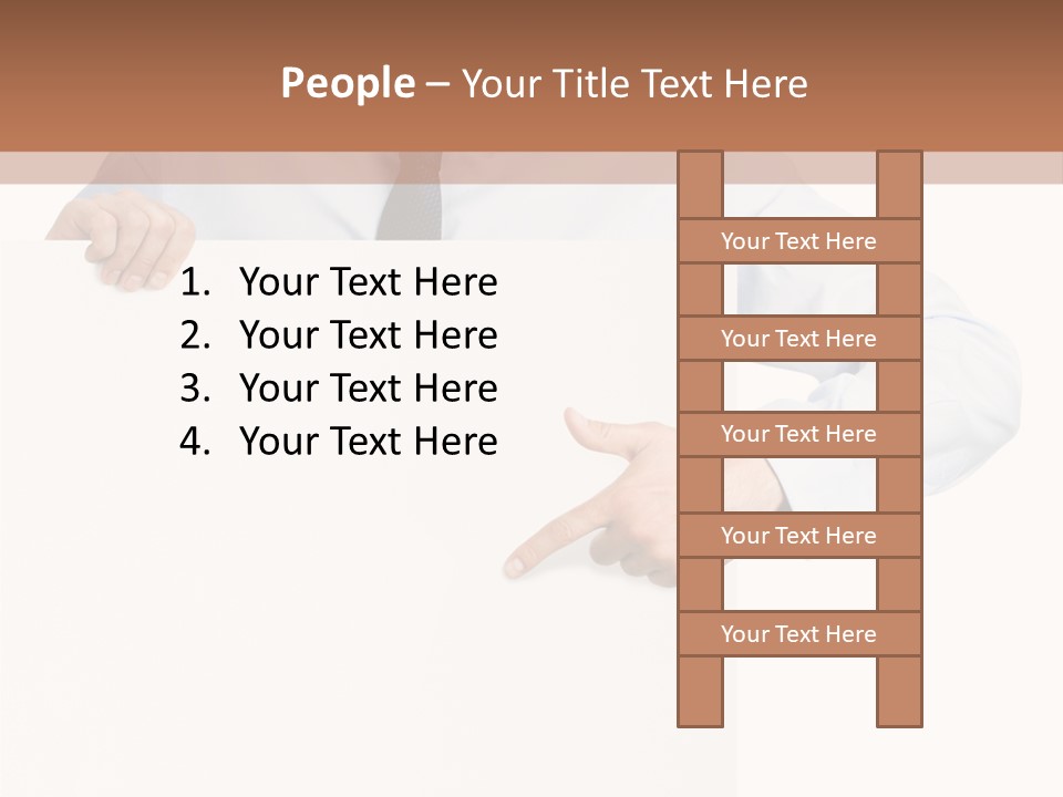 Signboard Over S PowerPoint Template