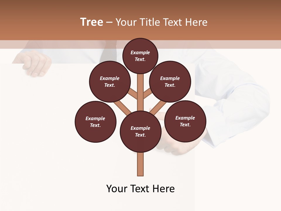 Signboard Over S PowerPoint Template