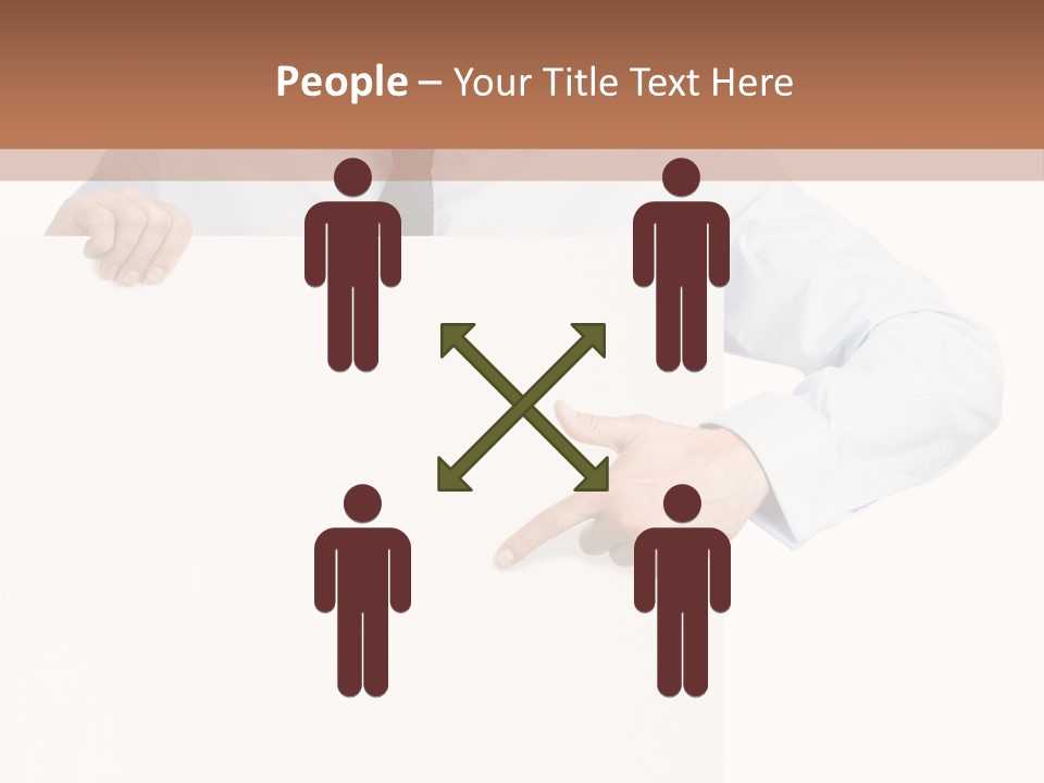 Signboard Over S PowerPoint Template