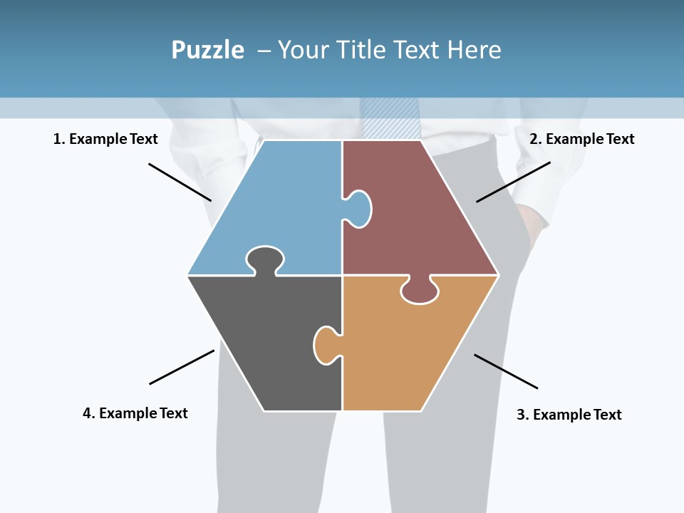 Cut Out Personal Only PowerPoint Template