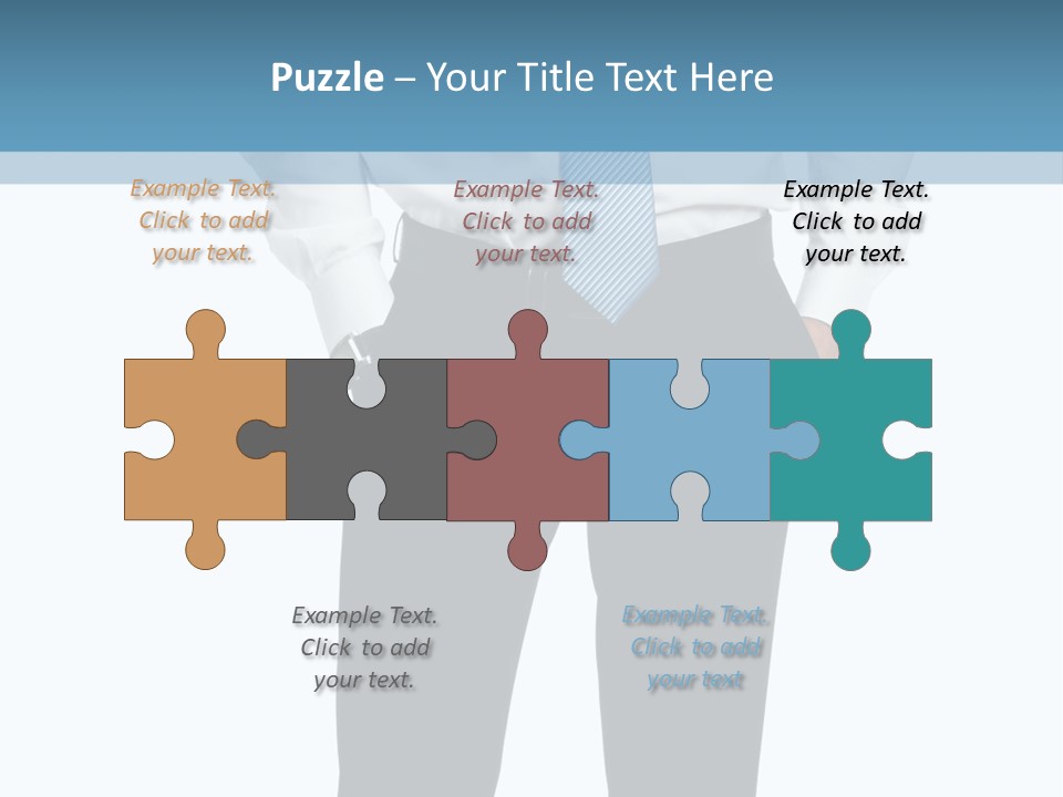 Cut Out Personal Only PowerPoint Template