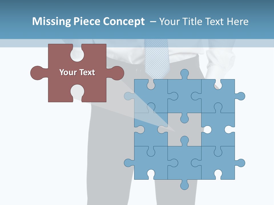 Cut Out Personal Only PowerPoint Template