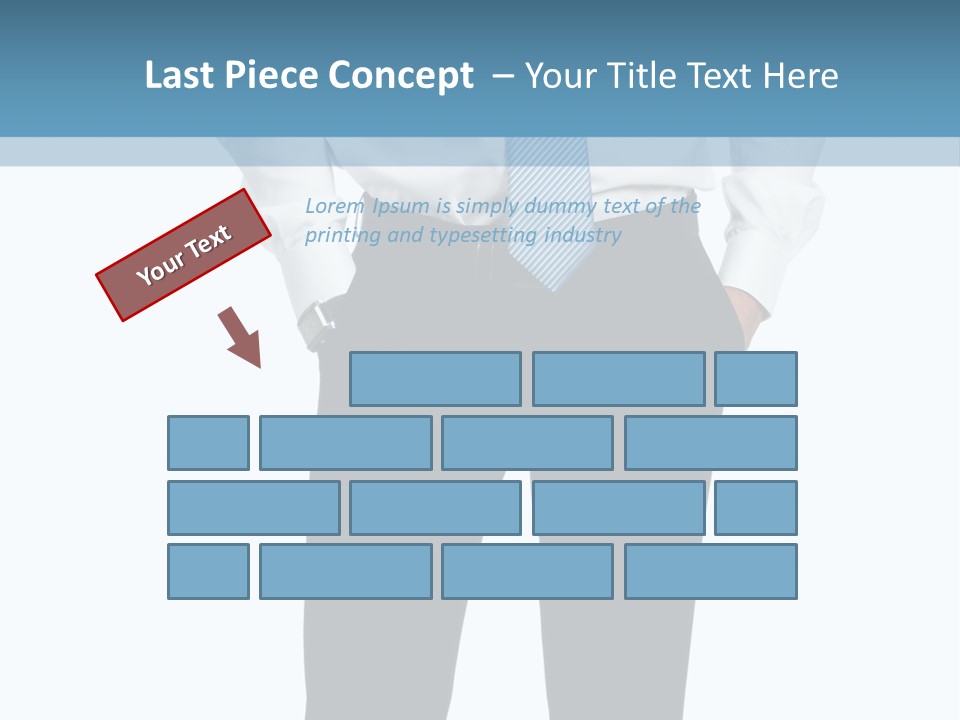 Cut Out Personal Only PowerPoint Template