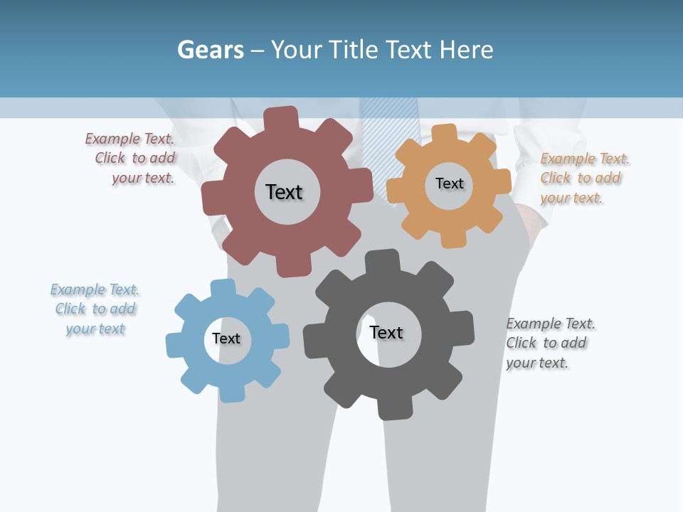 Cut Out Personal Only PowerPoint Template