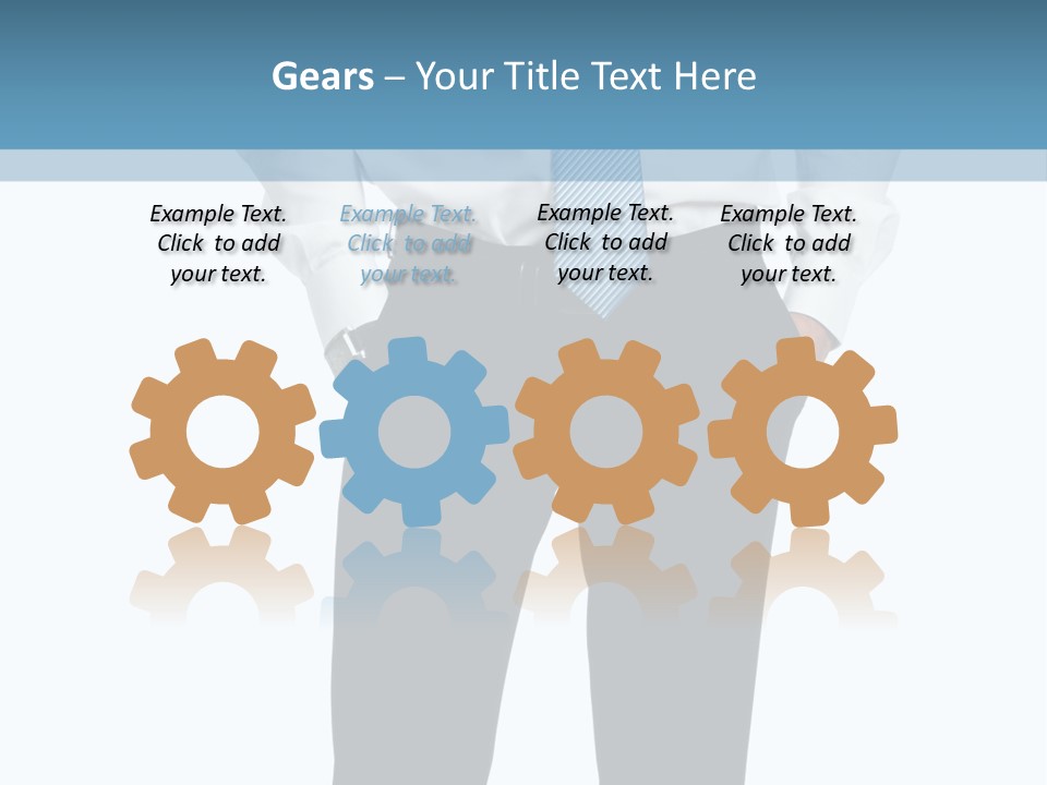 Cut Out Personal Only PowerPoint Template