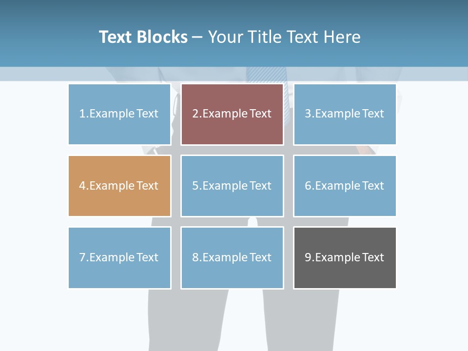 Cut Out Personal Only PowerPoint Template