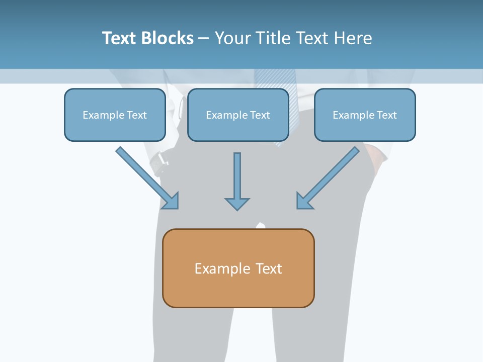 Cut Out Personal Only PowerPoint Template