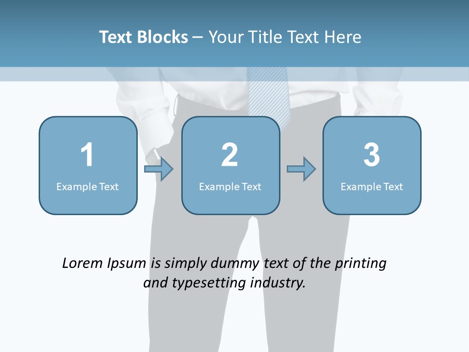 Cut Out Personal Only PowerPoint Template