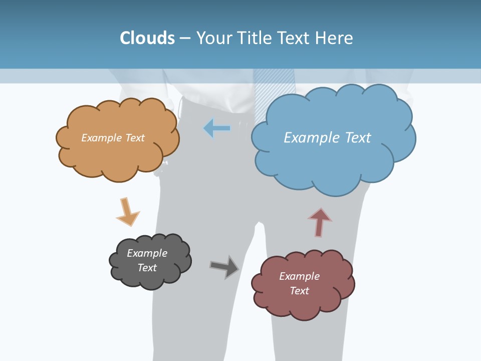 Cut Out Personal Only PowerPoint Template