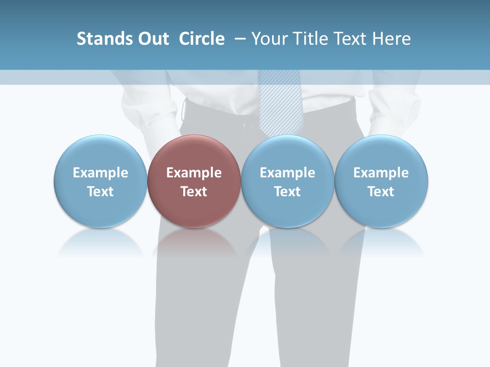 Cut Out Personal Only PowerPoint Template