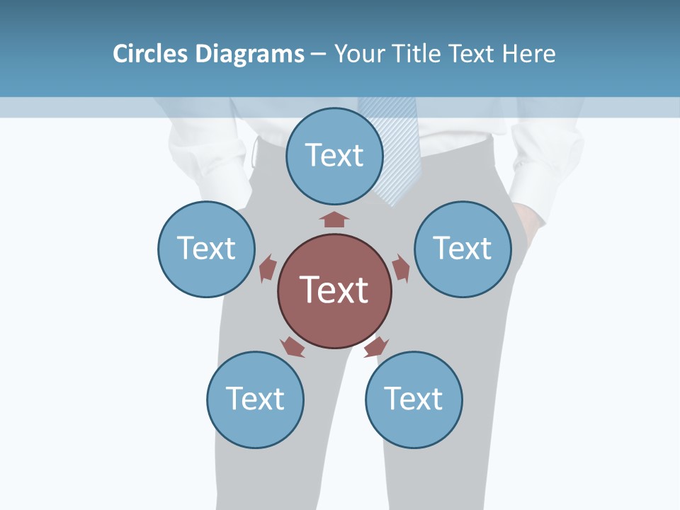 Cut Out Personal Only PowerPoint Template